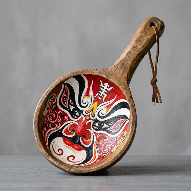 马勺脸谱&middot;秦腔花脸