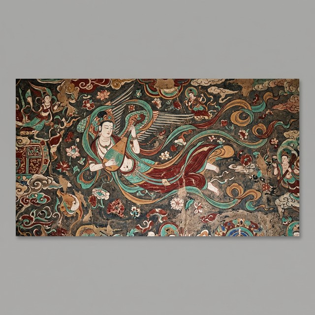 敦煌壁画&middot;反弹琵琶