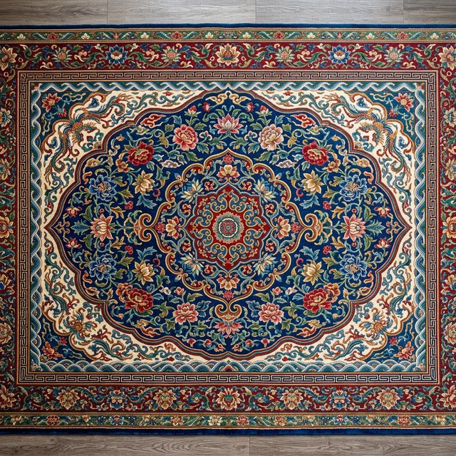 天水丝毯&middot;百花争艳