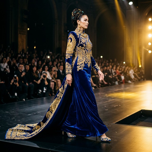 唐卡&times;时装&mdash;&mdash;热贡色彩在高定时装中的转译