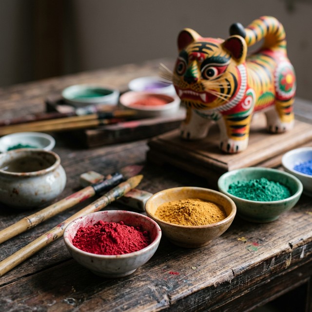 凤翔泥塑色彩谱系研究&mdash;&mdash;张守义口述技艺档案发布