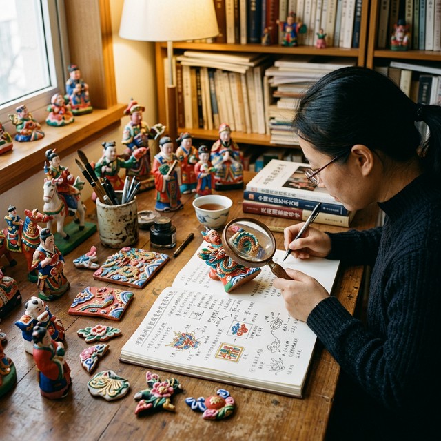 西北民间美术符号的跨学科解读&mdash;&mdash;语言学与图像学的交叉研究