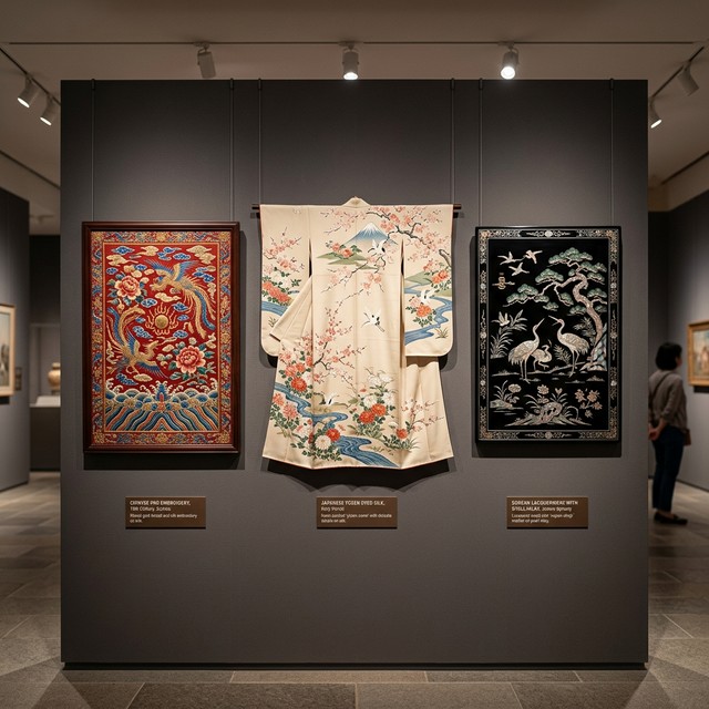 丝路沿线传统染织技艺的活态传承&mdash;&mdash;中日韩三国比较视野